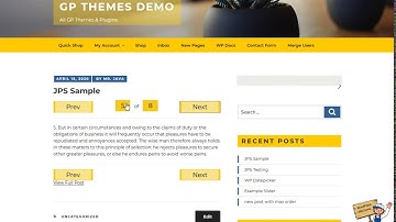 Posts Content Split into Parts and Refresh on each slide - WordPress Plugin jQuery Post Splitter