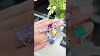 Beautiful Ruby gemstone ring for Women #ladiesring #diamondring #engagementring #gold