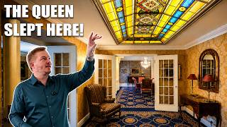 I Slept In Queen Elizabeth's Royal Suite! (Hotel Saskatchewan Regina)