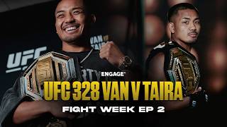 Joshua Van Expecting Fireworks at #ufc328 | Episode 2