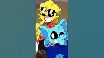 🐥Human Kickin Chicken & Bubbaphant are vibing🐘✨️|| Poppy Playtime Chapter 3 #poppyplaytime #shorts