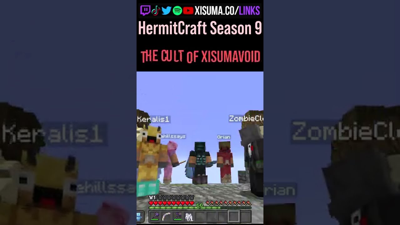 The Cult of Xisumavoid on Hermitcraft