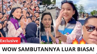 Download Lagu HEBOH! Ribuan Warga Sidrap Tumpah Ruah Sambut Kepulangan Syakira MP3