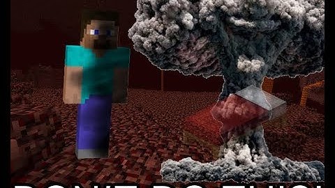I slept in the Nether in Minecraft- Minecraft part 5