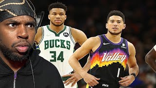 Phoenix Suns Vs Milwaukee Bucks FULL GAME HIGHLIGHTS (REACTION)