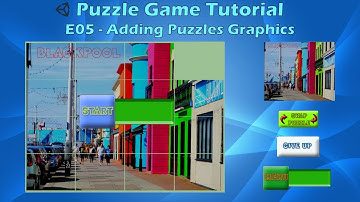 How to make a Puzzle Game (E05 Adding Puzzles Graphics) - Unity Tutorial