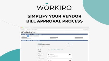Simplify Your Vendor Bill Approval Process | Workiro | Built for NetSuite