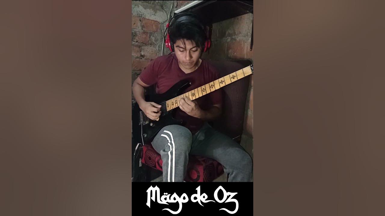 Mago de Oz - El poema de la lluvia triste (solo) #schecterguitars #magodeoz #jorgesalan