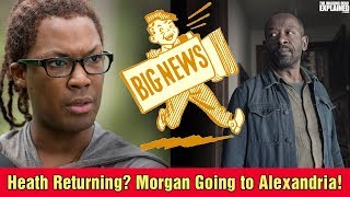 ... big news! rumors of heath returning and fear news about morgan
saying he's heading back east! th...
