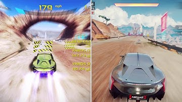 Asphalt 8 vs Asphalt 9: Nevada Graphics Comparison