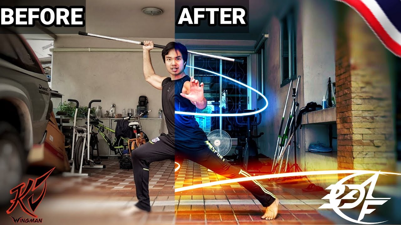 ควงกระบอง Behind the scene The amazing bo staff thailand YouTube