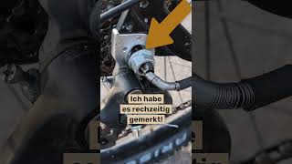 Nabenmotor kann deinen Rahmen zerstören