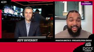 Ex Eagles 1st Rounder Marcus Smith | Philly Can Flip Switch in Playoffs + Talks Mental Health Work