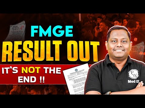 FMGE Result 2025 OUT | It’s NOT The End – Must Watch Message 🔥