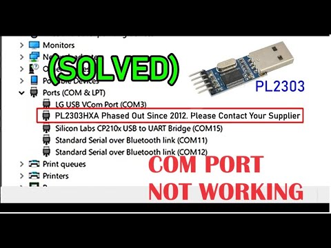 Pl2303hxa phased out since 2012 fix-Solution