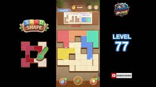 Sand Shape Level 77 Walkthrough – Complete Solution