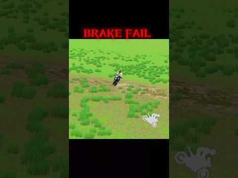 Brake Fail 😂 #indianbikedriving3d #shorts #viral