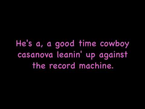 Cowboy Casanova lyrics