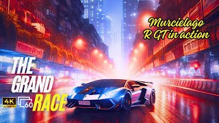 Lamborghini Murcielago R GT in action. The Grand Race Set [328]  Motorfest Gameplay 4K