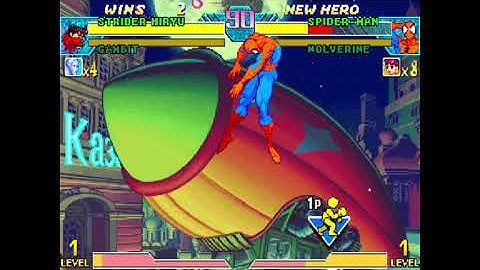 Practicing Air Combos | Marvel vs Capcom