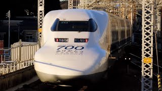 【二度と帰らぬ旅へ】東海道新幹線700系C54編成廃車回送 本当のラストラン