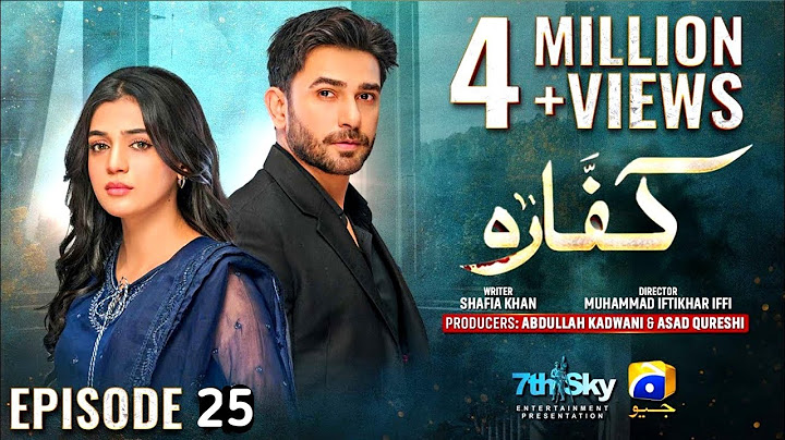 kaffara Episode 25 - [Eng Sub] - Kaffar Promo Teaser Review - Ali Ansari - Laiba khan