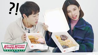 Koreans Try Krispy Kreme Doughnuts For the First Time!