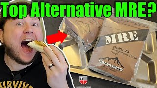 ALLGO Outdoors MRE Review | Military Spec Ration?  Mexican Beef Taco Meal Ready To Eat Taste Test