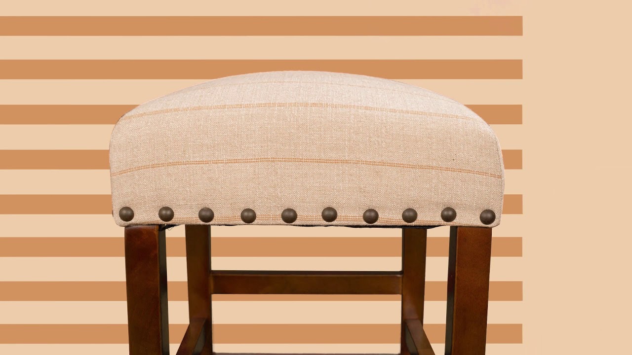 Nailhead Barstools From HomePop