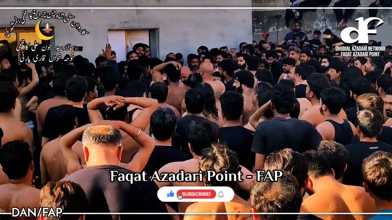 Raza Da Baba Noha 25 Rajab 2022 Syed Kasran - Karwan Shah Chan Chrag - Qari Party | Baramadgi Taboot