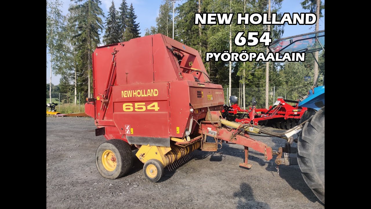 New Holland 654 pyöröpaalain