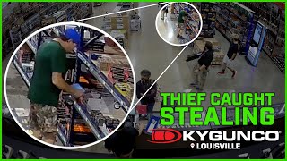 Shoplifter Caught Stealing Ammo