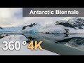 The first Antarctic Biennale, 360 4K video