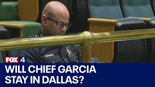 Dallas police chief stays mum on speculation surrounding his job