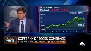 Famous SoftBank's Vision Fund reports a record $37 billion in quarterly profit Net Worth