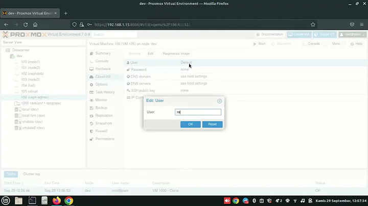 How To Create Debian (image/qcow2/raw) Template For Proxmox