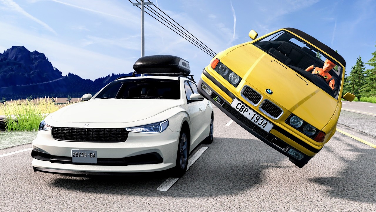 High Speed Traffic Car Crashes 