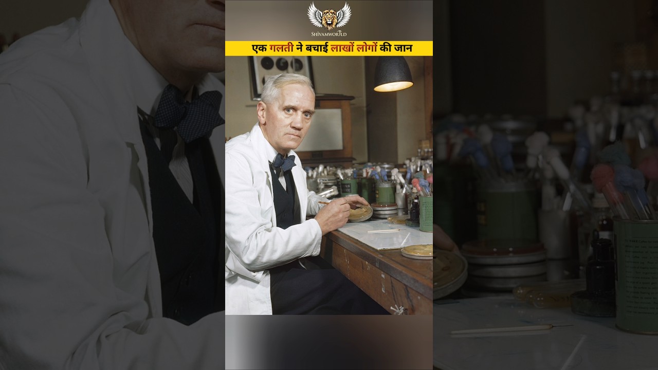 A Simple Mistake That Revolutionized Medicine | The Story of Antibiotics #shorts #scienceexperiment