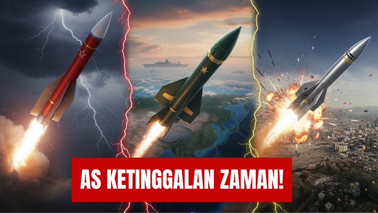 V - 44 | AS Tertinggal! Rusia, China, dan Iran Kuasai Langit dengan Rudal Hipersonik
