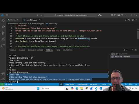 PowerShell: Was sind Here-Strings ?