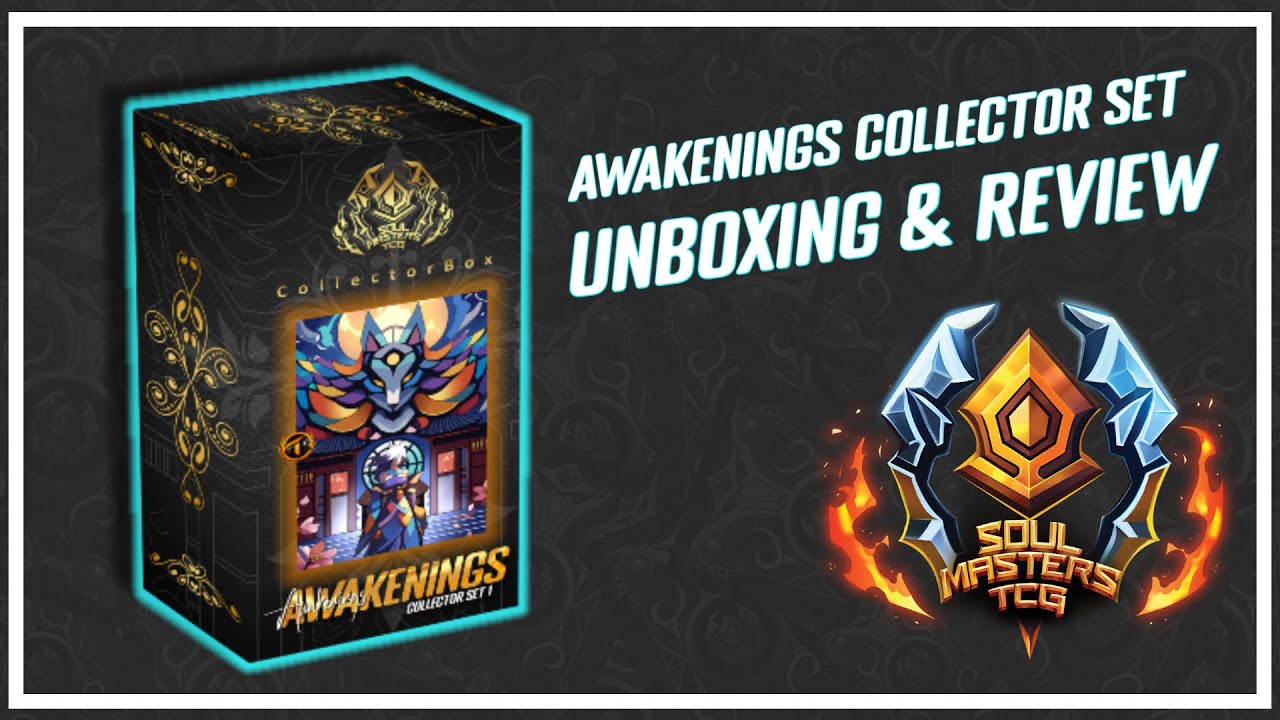 Soul Masters TCG || Awakenings Collector Set (Keshi/Athena) || First Look!!