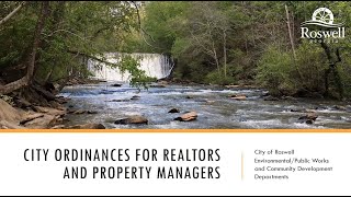 Ordinances for Realtors Virtual Seminar Series, Part 1 – GIS