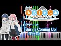 【ピアノアレンジ】映画『ゆるキャン△』OPテーマ「Sun Is Coming Up」(亜咲花)