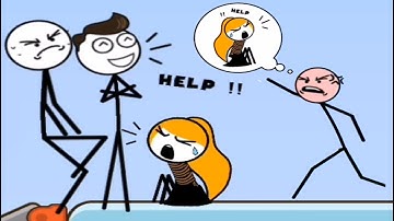 Bridge Puzzle - Funny Stickman Brain Puzzle Game - Levels 16 - 30 - Gameplay Walkthrough