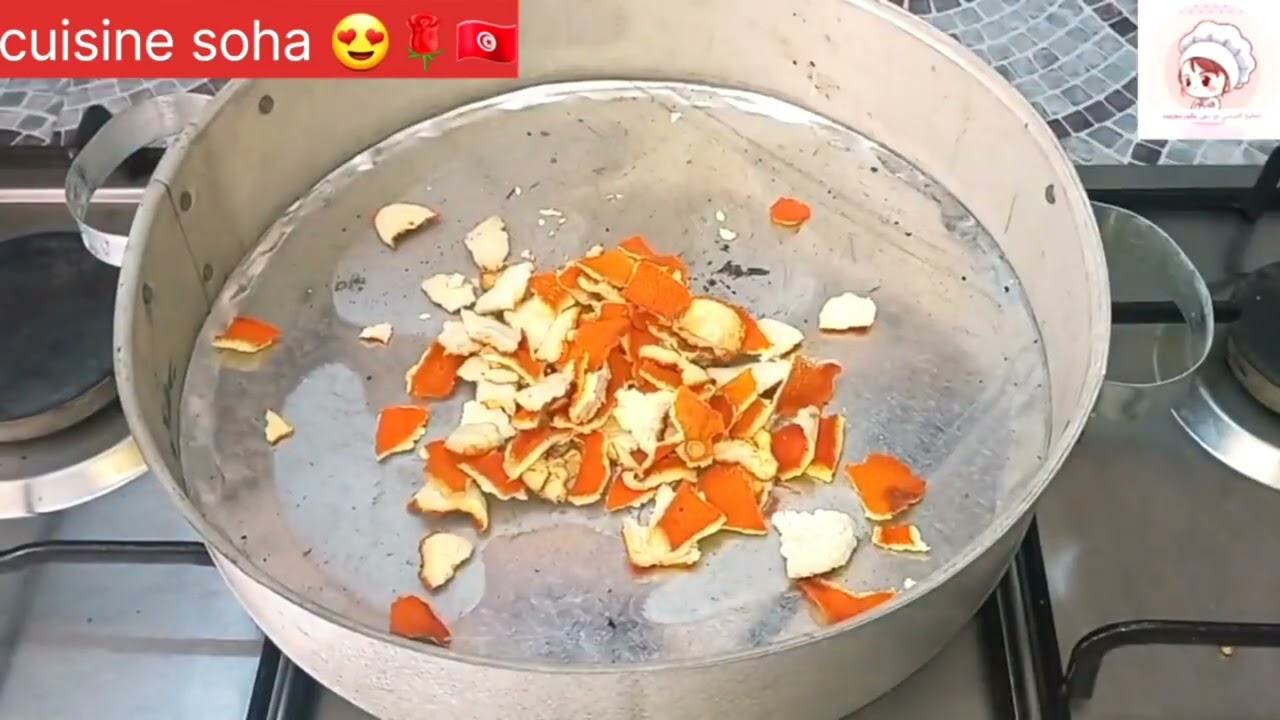 kahwa arbi tunisienneقهوة عربي تونسية بقشور#قهوة#المطبخ_التونسي.وصفات_رمضانالبرتقال