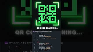 🔥 I Built a Neon QR Code Scanner with HTML & CSS! 🤯 #jscript #jsdevs #htmlcssjavascriptproject #html