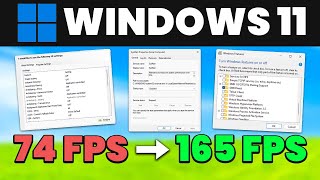 How to Optimize Windows 11 for Gaming - BOOST FPS, FIX LAG & STUTTER