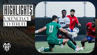 VALENCIA CF - CD TERUEL | 2026–27 PRE-SEASON MATCH HIGHLIGHTS screenshot 1