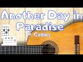 Another Day in Paradise - Phil Collins - Easy Guitar Lesson