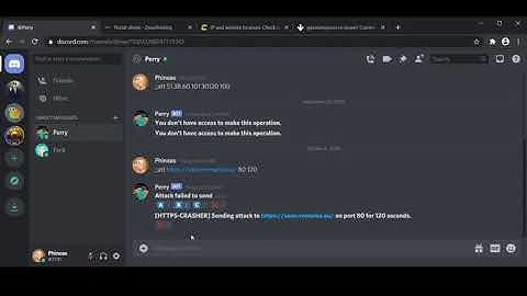 Perry discord bot Showcase